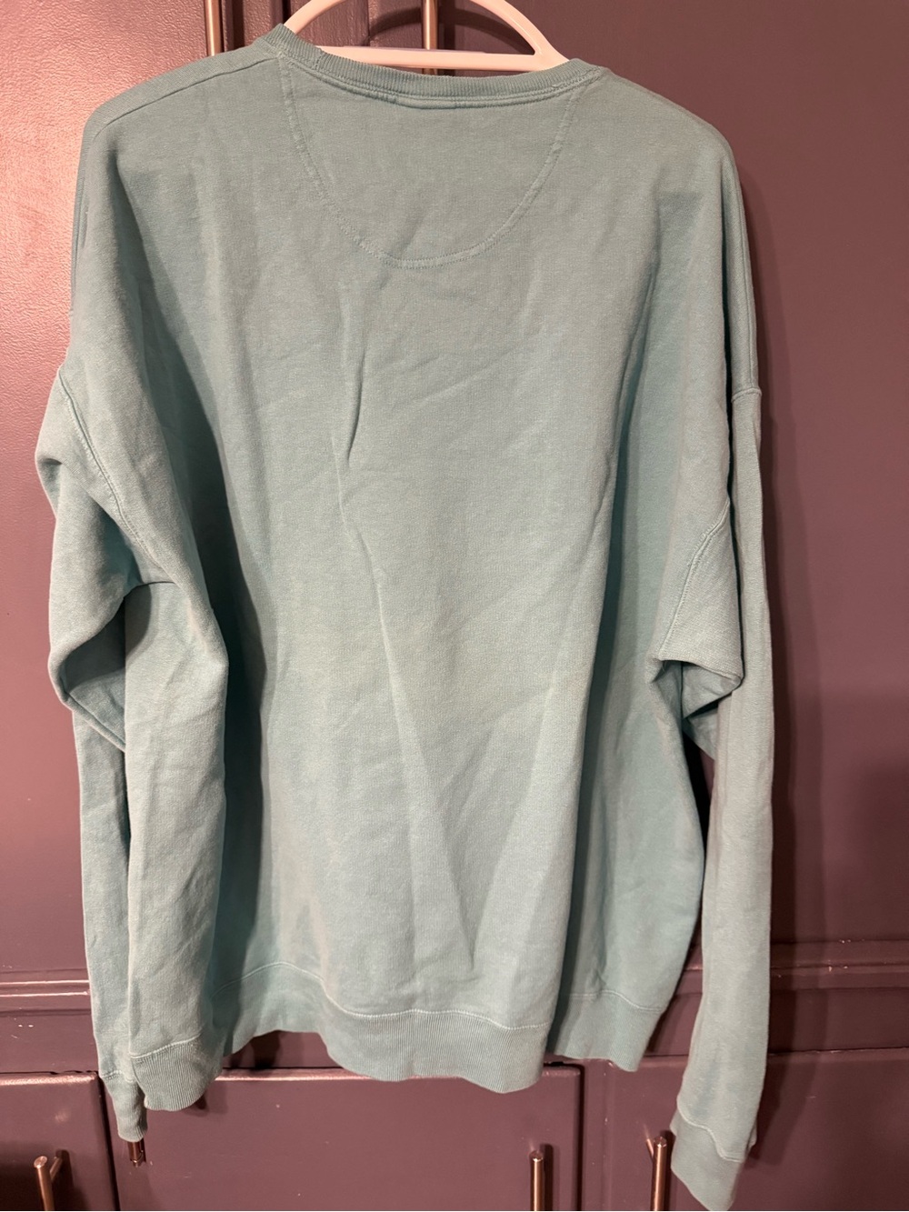 Be Hippy Teal Graphic Sweatshirt - Picture 4 of 5